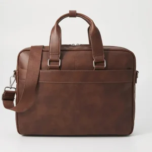 Muška kožna torba za laptop – elegantni model, braon boja Roman Office